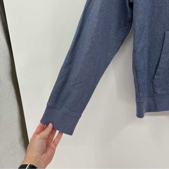 Women’s Zyia Blue Textured Hoodie Size Medium Activewear - Picture 6 of 6